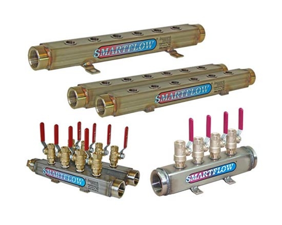 Picture of Smartflow® Stainless Steel Manifolds with Low Profile Ports